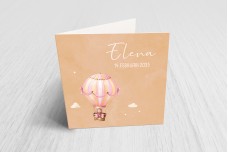 Meisje en luchtballon